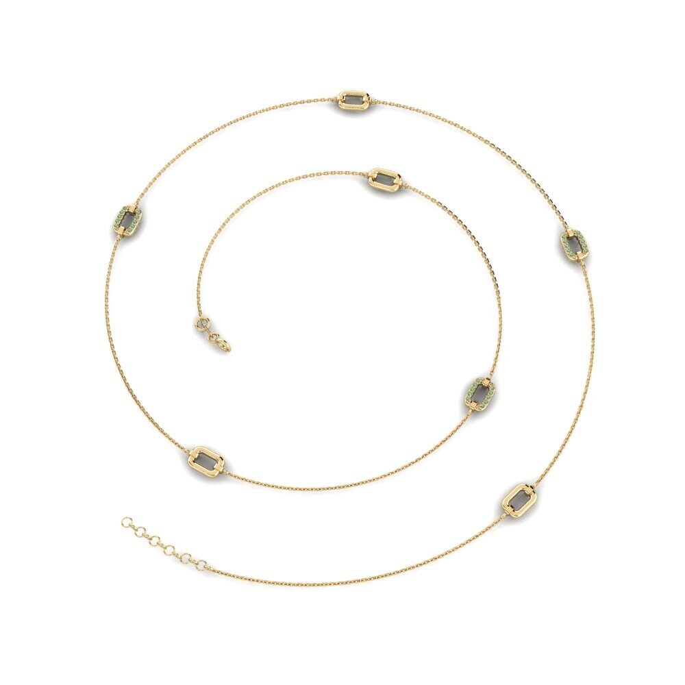 Green Diamond Women's Necklace Modig