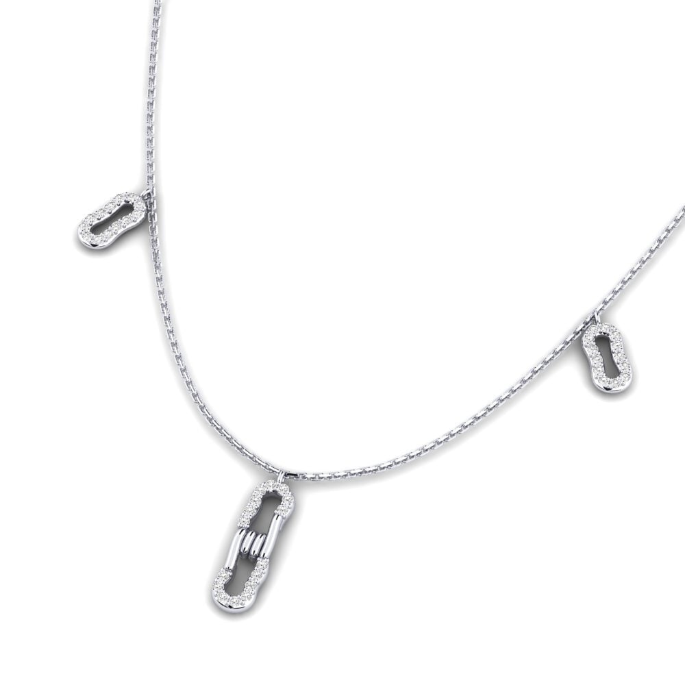 950 Palladium Women's Necklace Susurrous