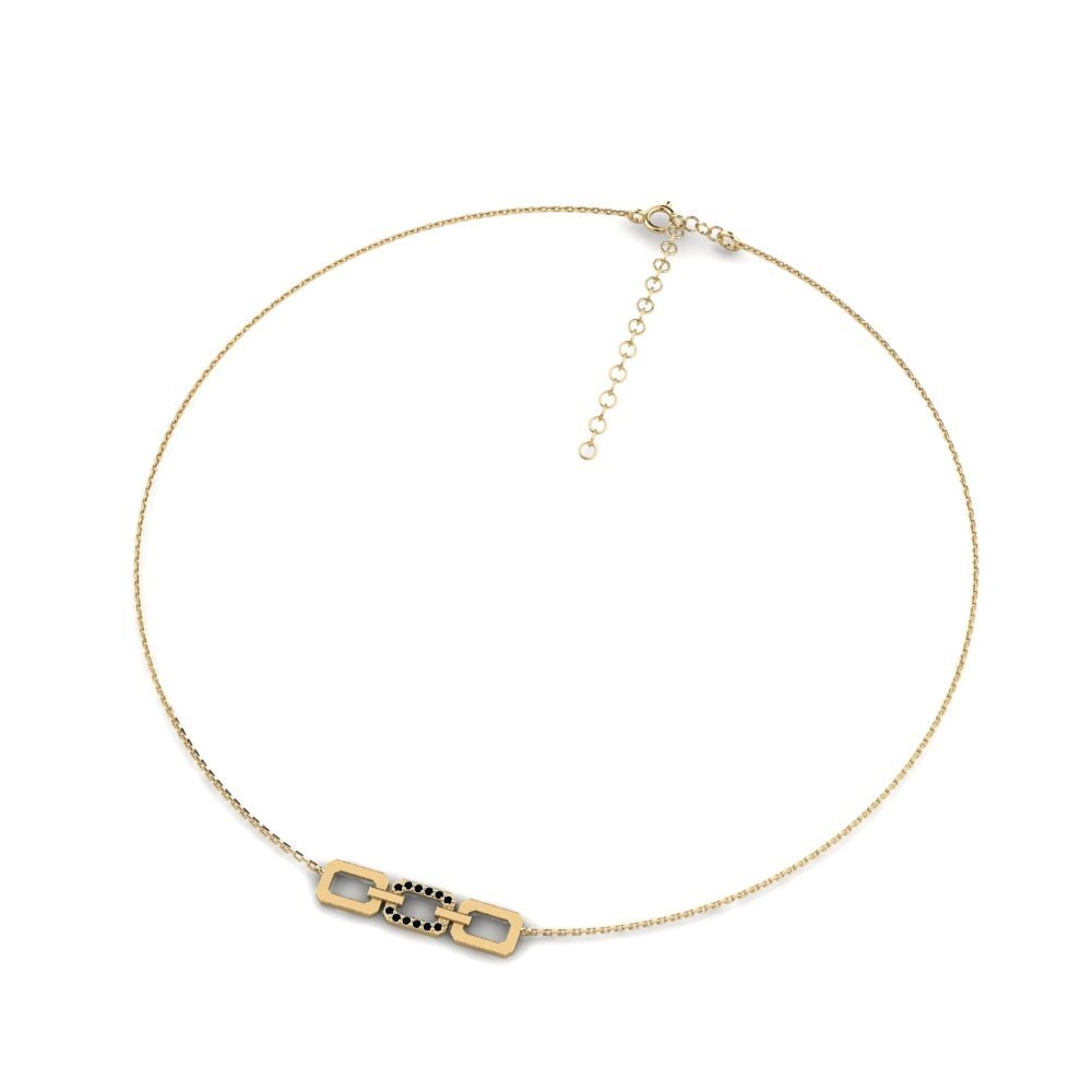 Black Onyx Women's Choker Necklace Urumuri