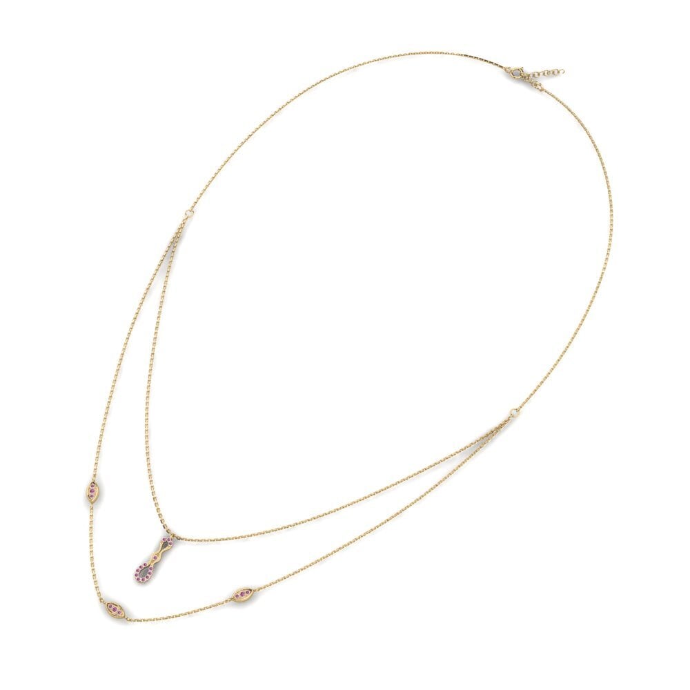 Rhodolite Garnet Women's Necklace Verenag