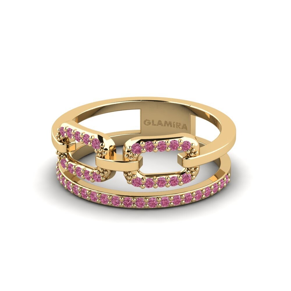 Rhodolite Garnet Ring Zmysel