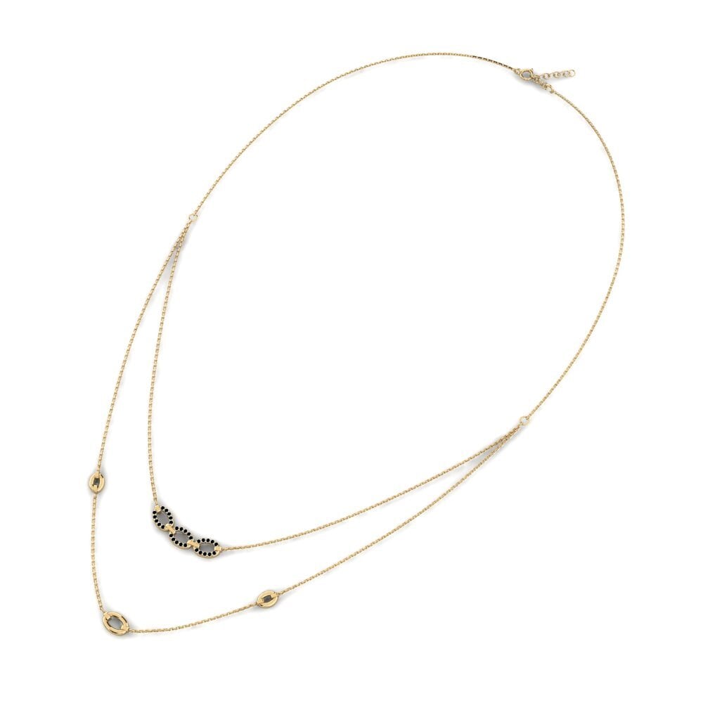 Black Onyx Women's Necklace Zorigtoi