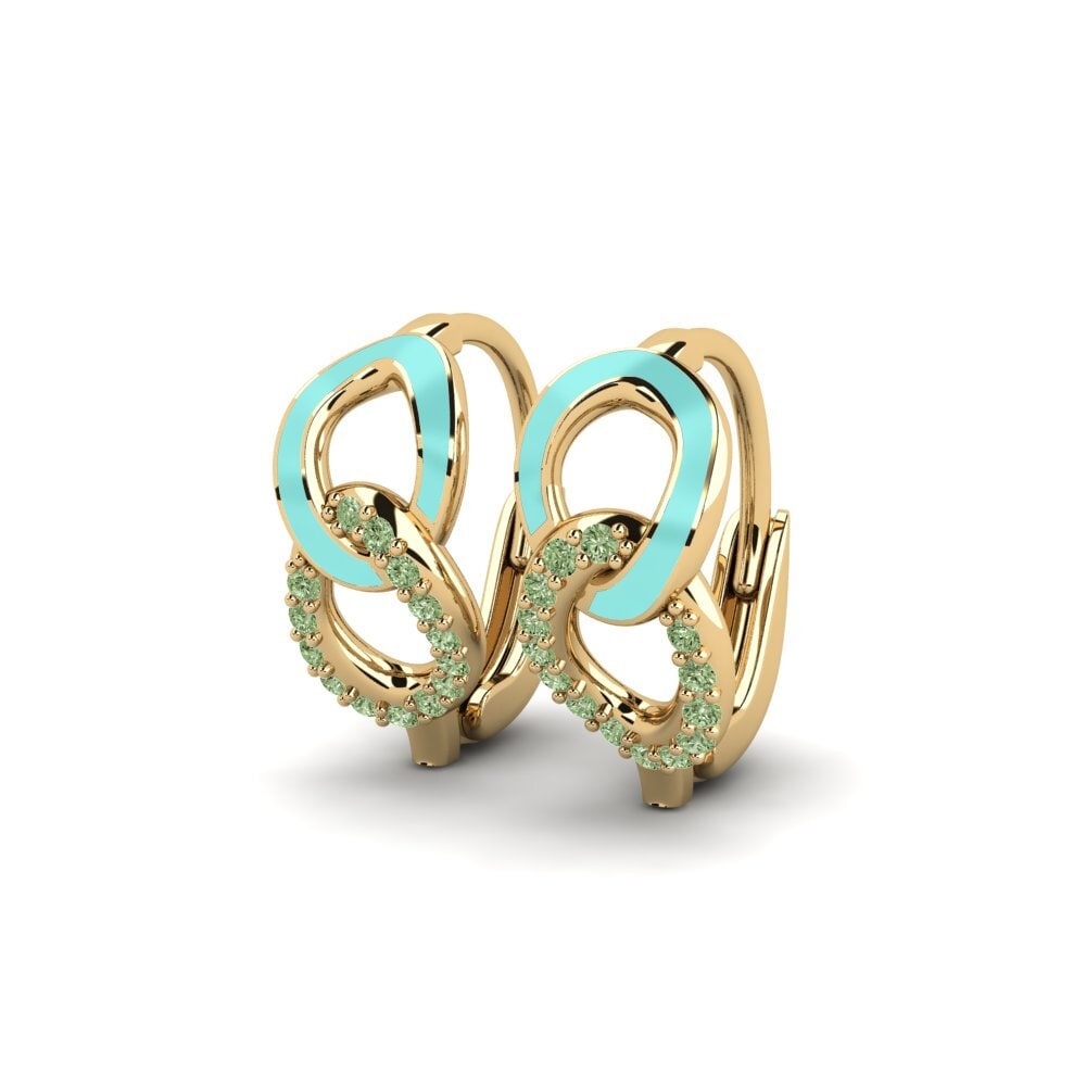 Diamante Verde Pendiente de mujer Kuarahy