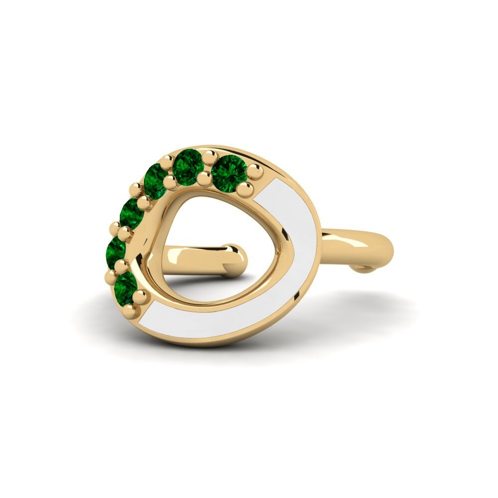 Circonita Verde Pendiente de mujer Mokano