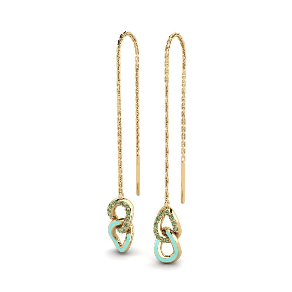 Diamante Verde Pendiente de mujer Panglantaw