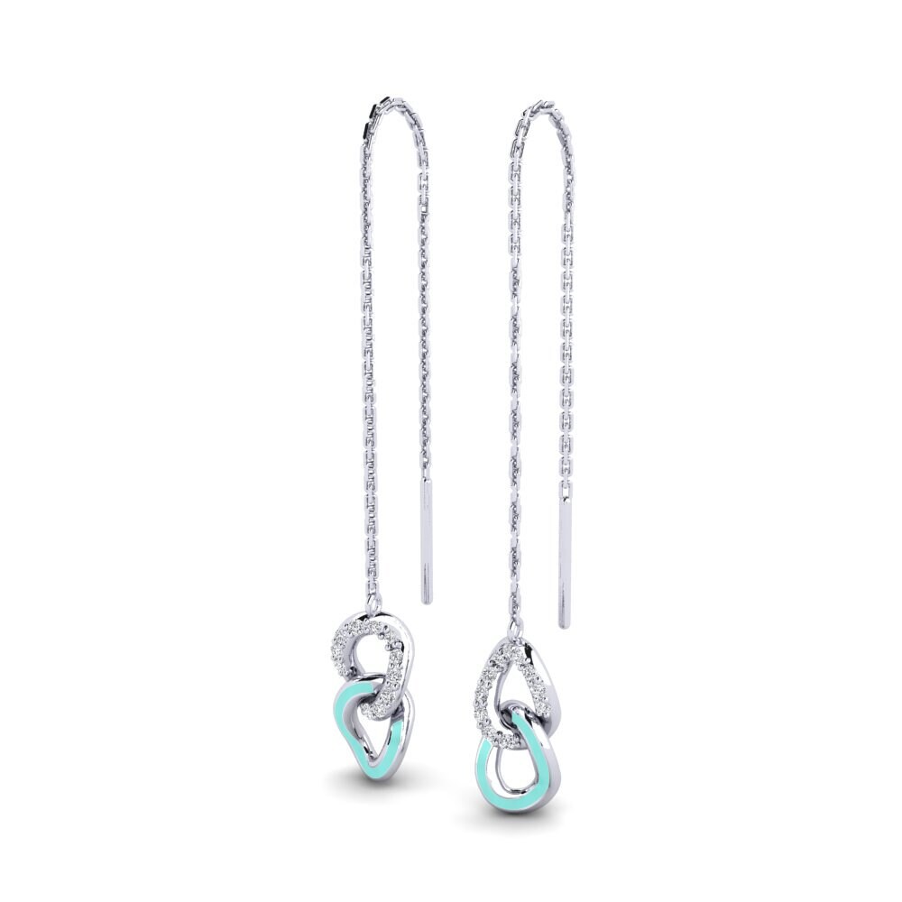 950 Palladium Women's Earring Panglantaw