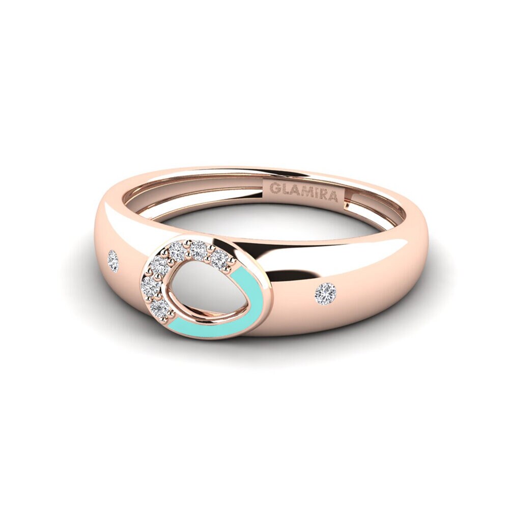 Rotgold 750 Ring Profunda