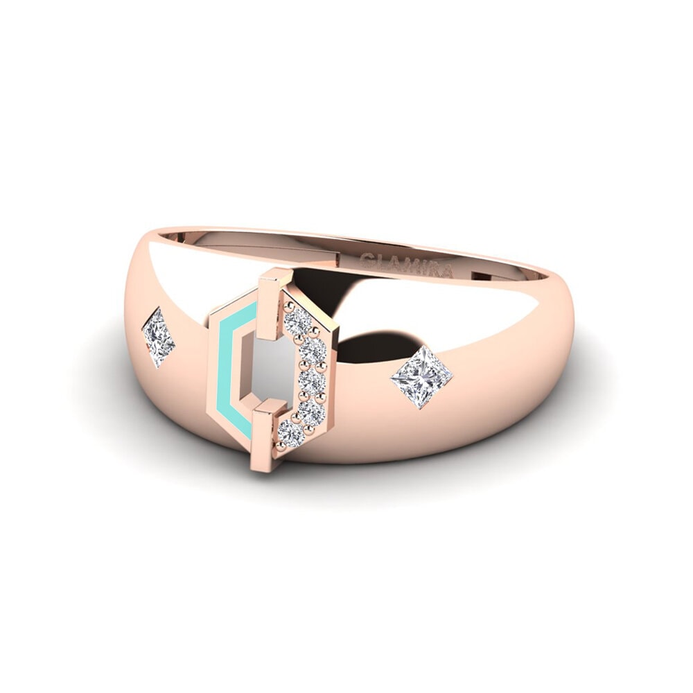 Rotgold 750 Ring Sumariae
