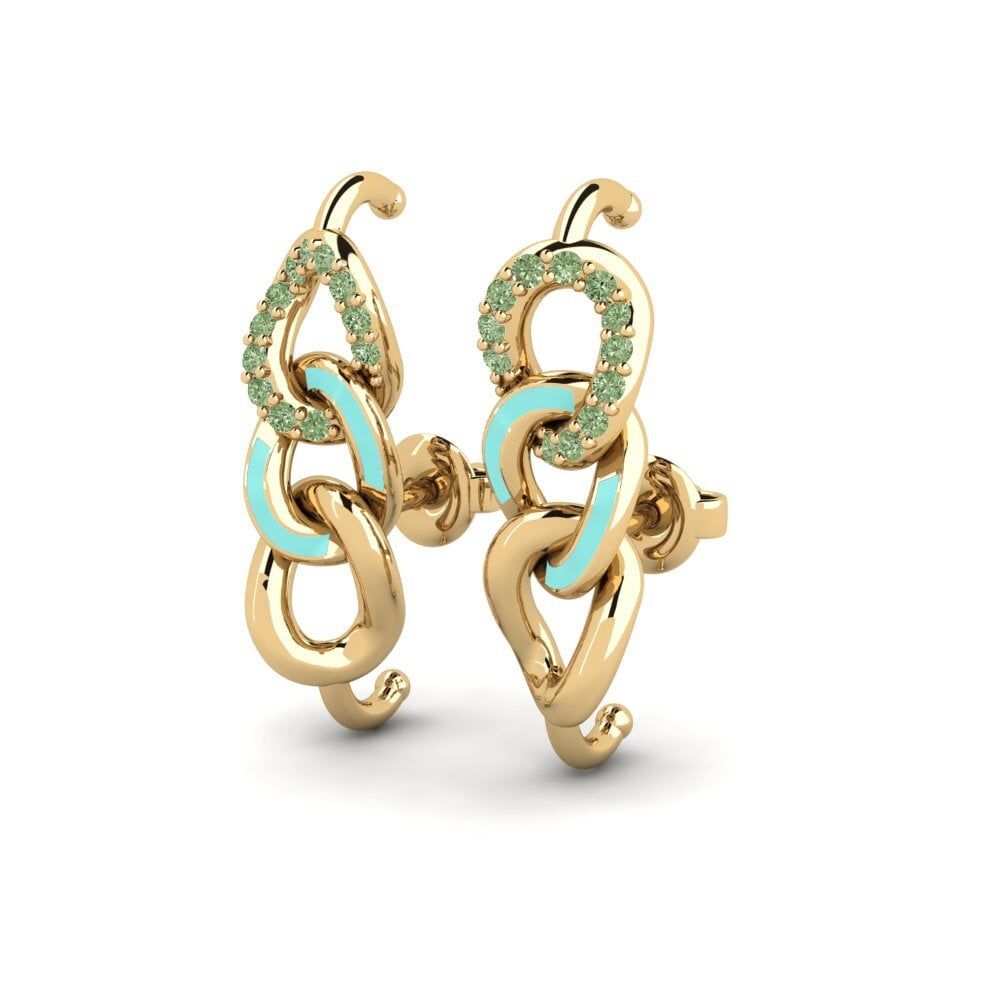 Diamante Verde Pendiente de mujer Tikslas