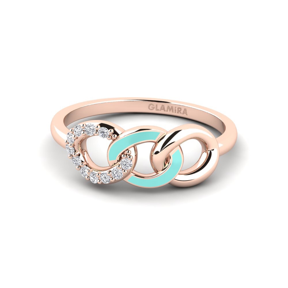 Rotgold 750 Ring Visualizza