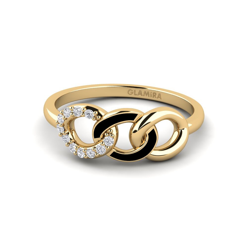 14ct Yellow Gold Ring Visualizza