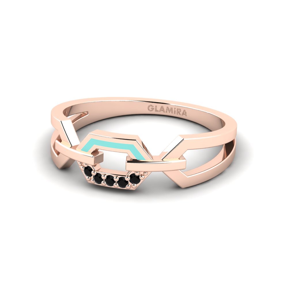 Rotgold 750 Ring Weibdorn