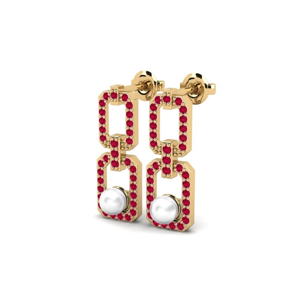 Ruby Women's Earring Wonner