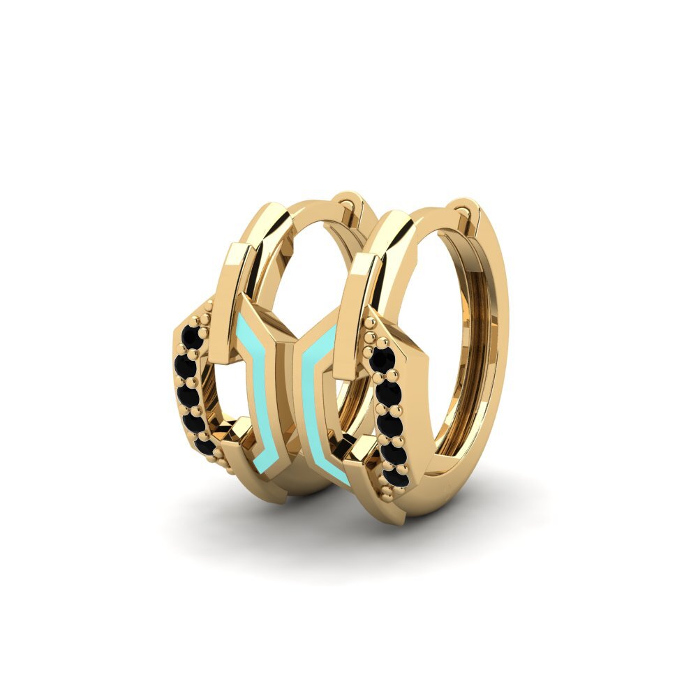 Black Onyx Women's Earring Aviao