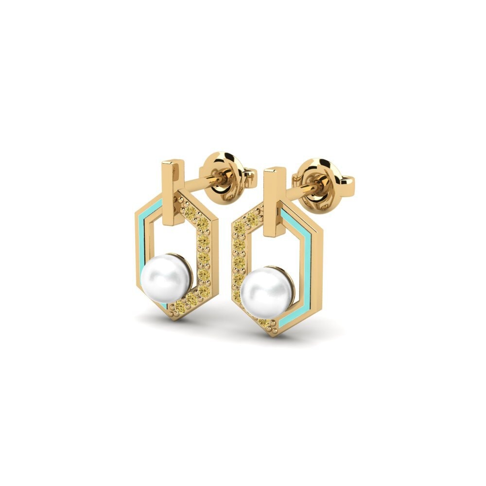 Yellow Diamond Women's Earring Cerisier