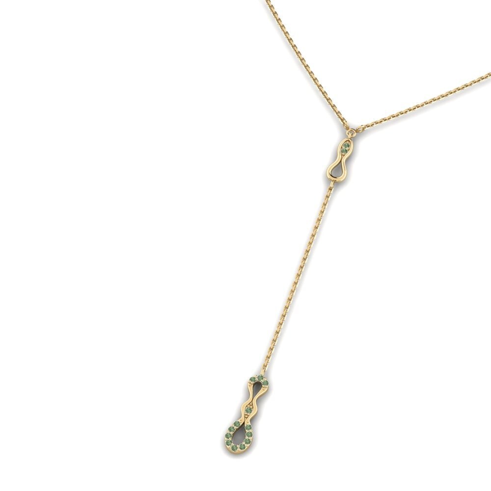 Green Diamond Women's Necklace Choma
