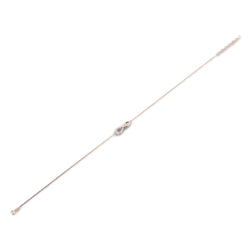 9ct Rose Gold Women's Bracelet Clando