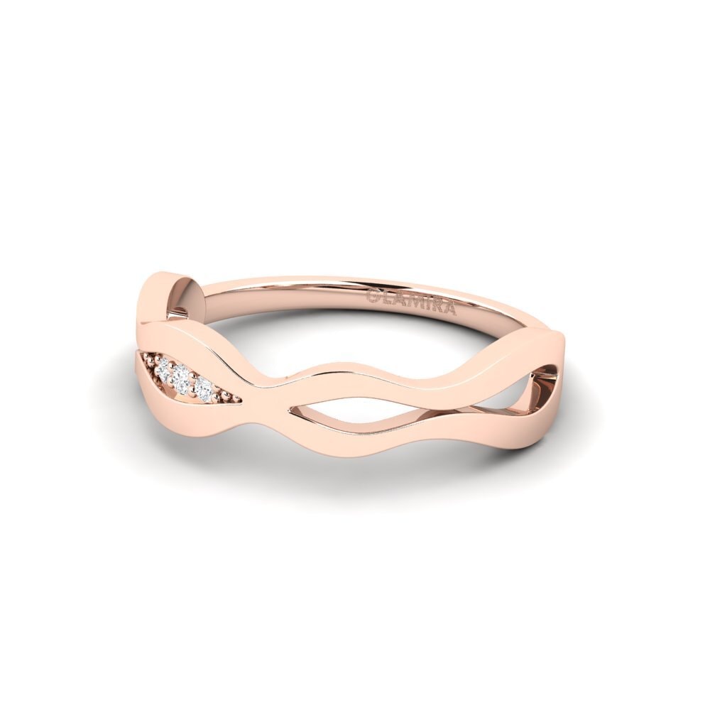 9ct Rose Gold Ring Costras