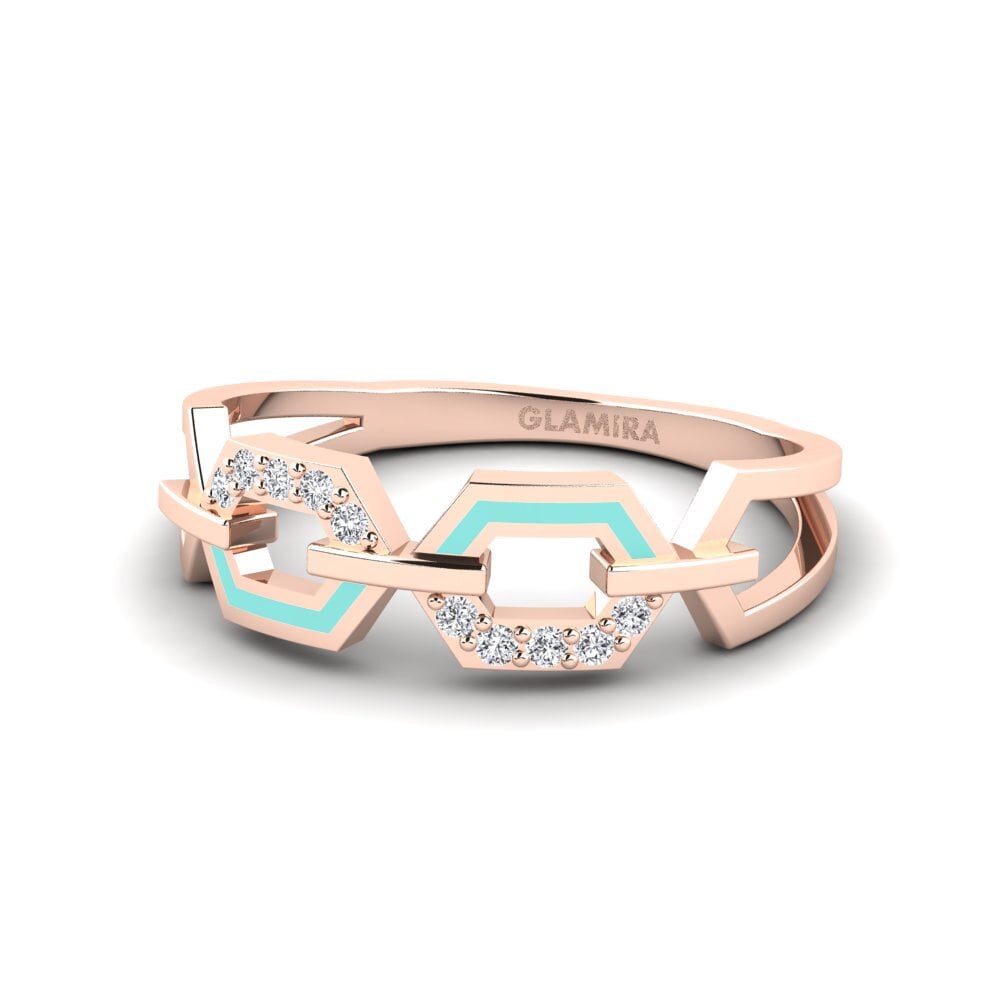 Rotgold 750 Ring Elmtre