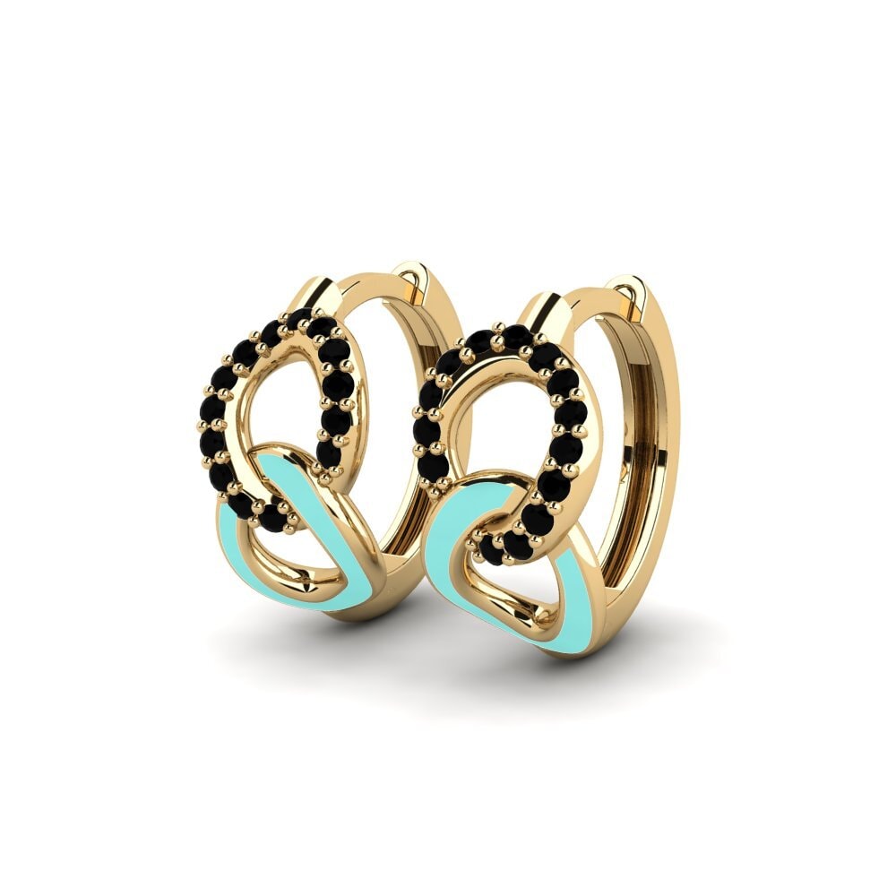 Black Onyx Women's Earring Enjuba