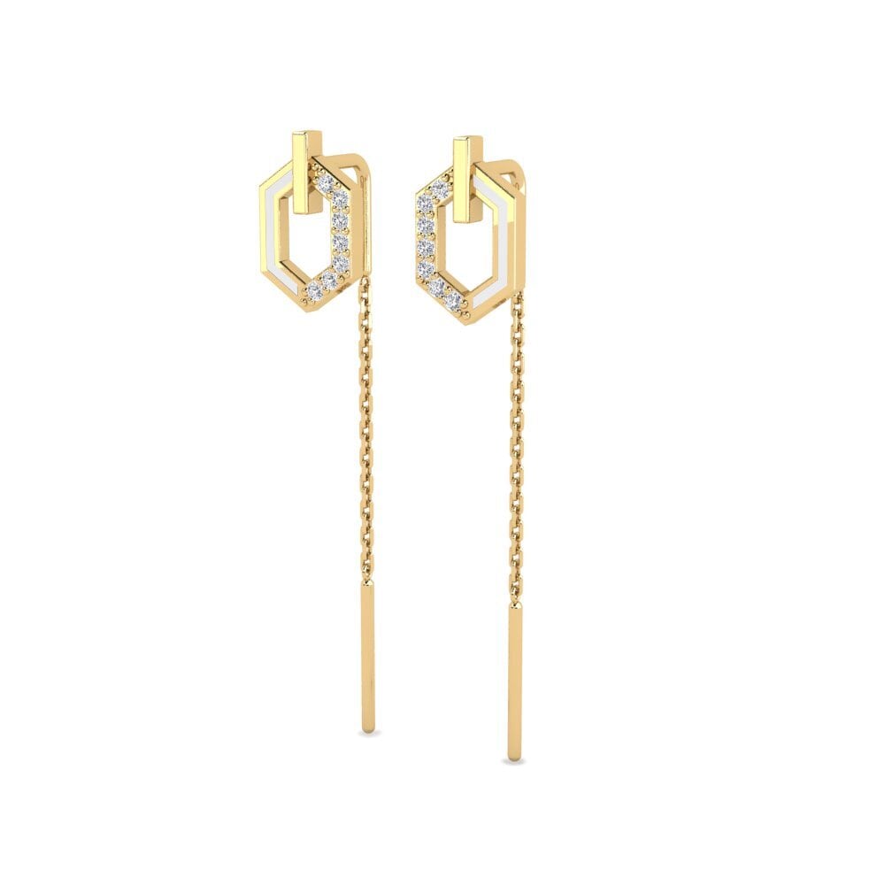 Diamond Women's Earring Esculentus