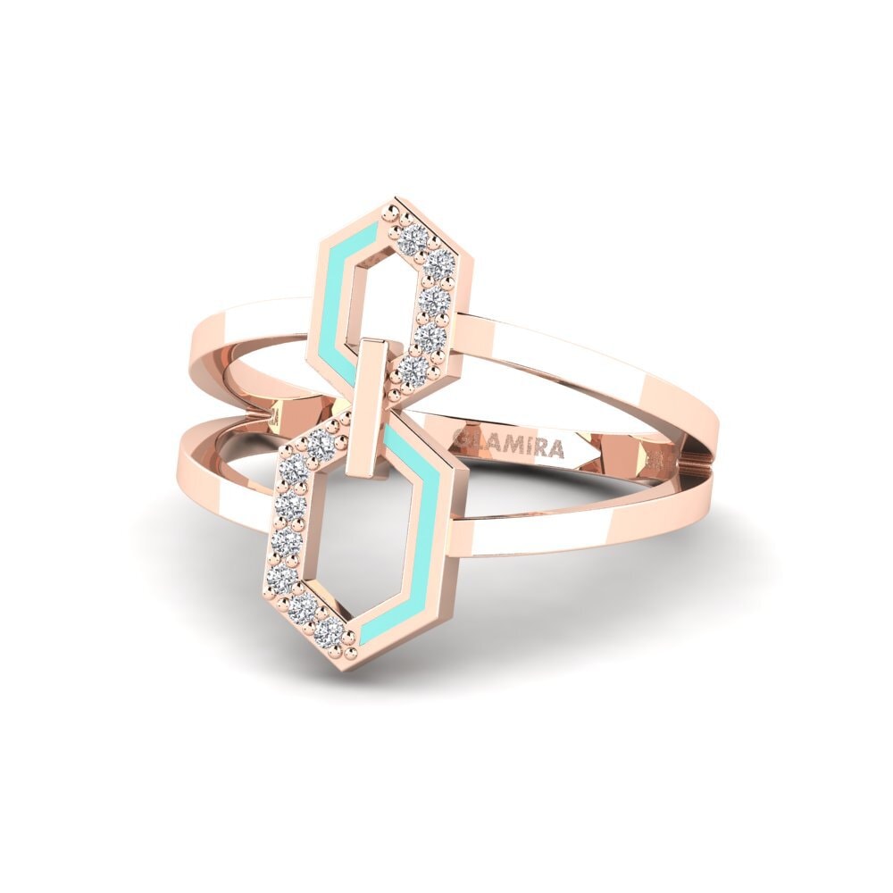 Rotgold 750 Ring Gingeri