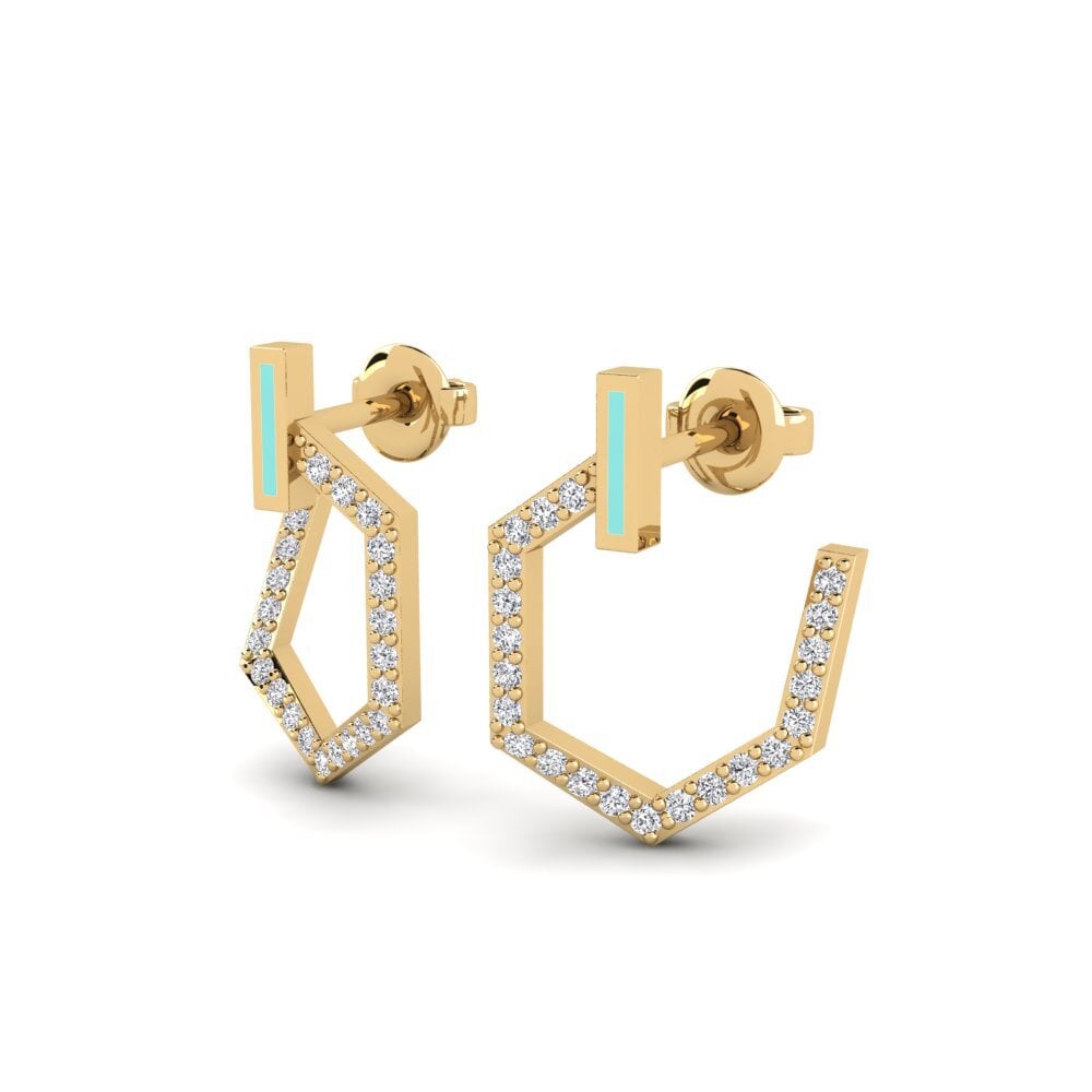 Diamond Women's Earring Idaevs