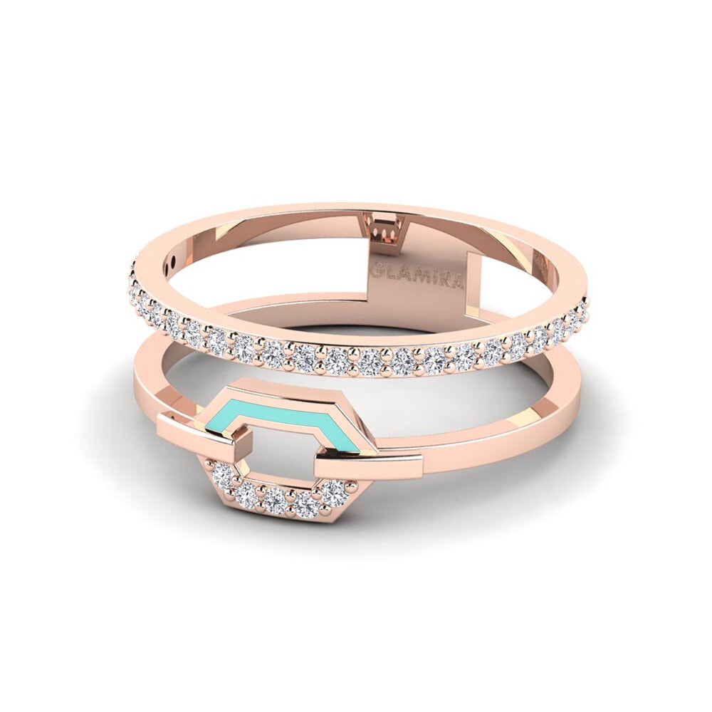 Rotgold 750 Ring Ionicera