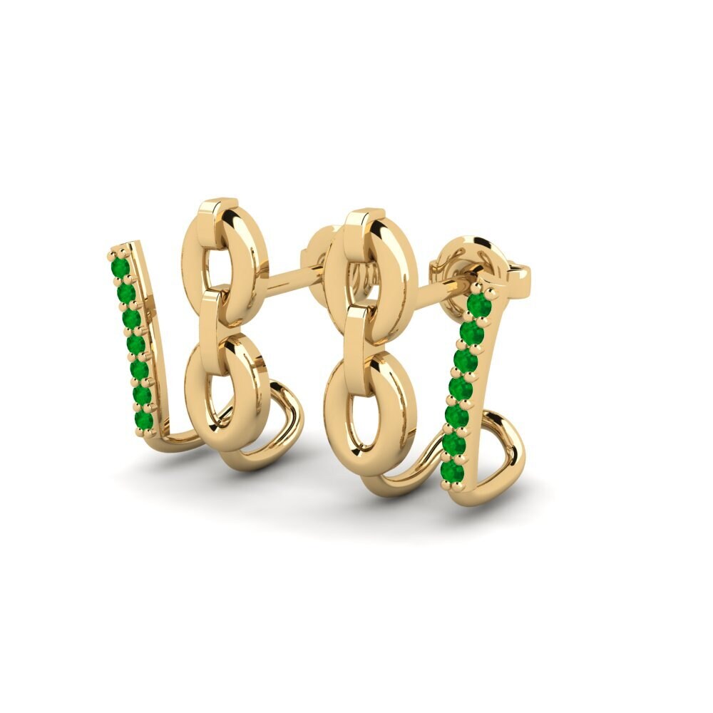Emerald Women's Earring Jilmayuu