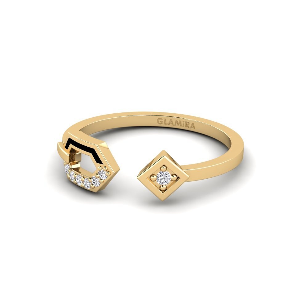Labor-gezüchteter Diamant Ring Linaria