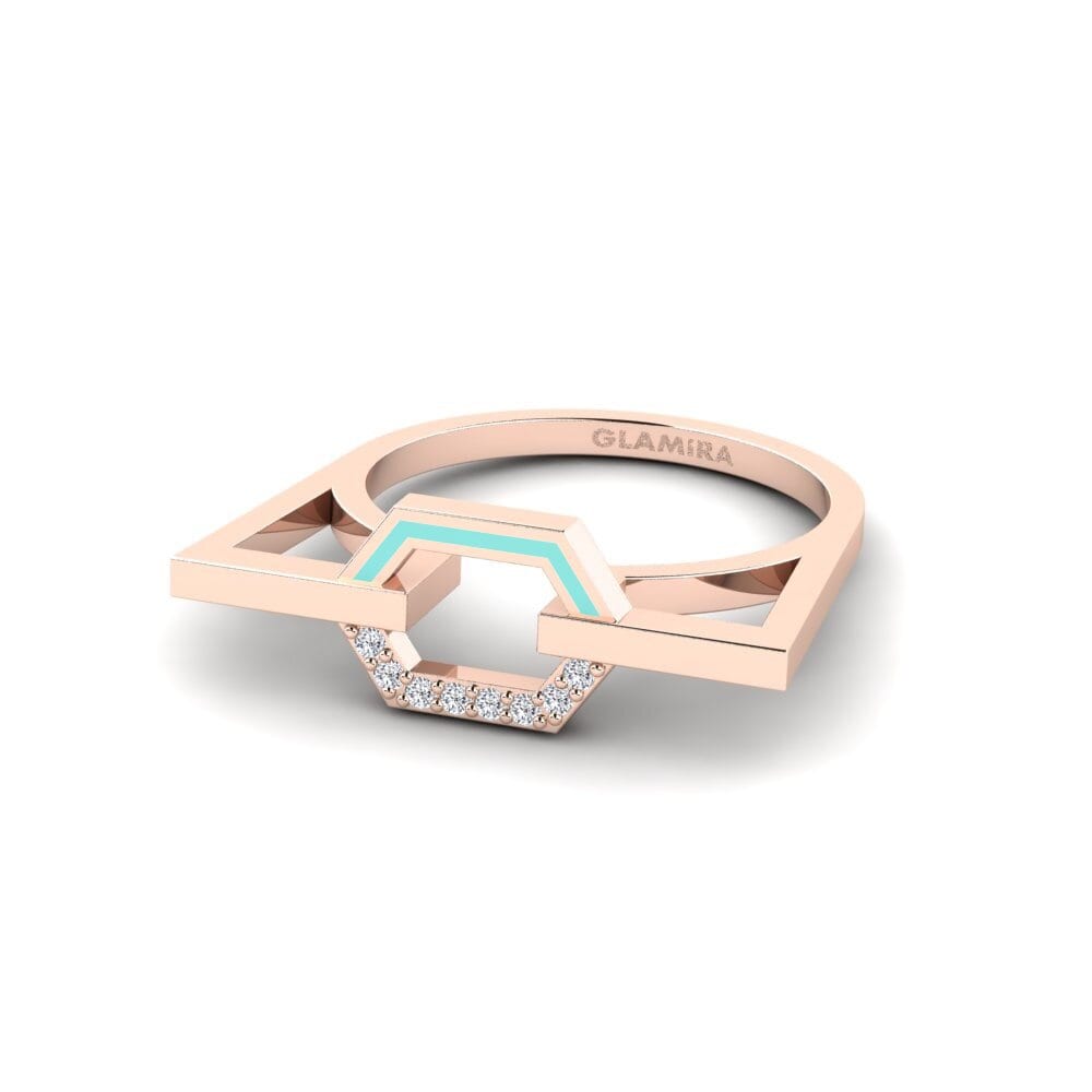 Rotgold 750 Ring Myristica