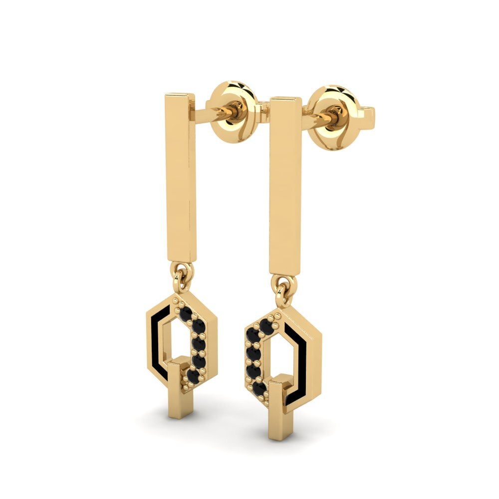 Black Onyx Women's Earring Bagapo