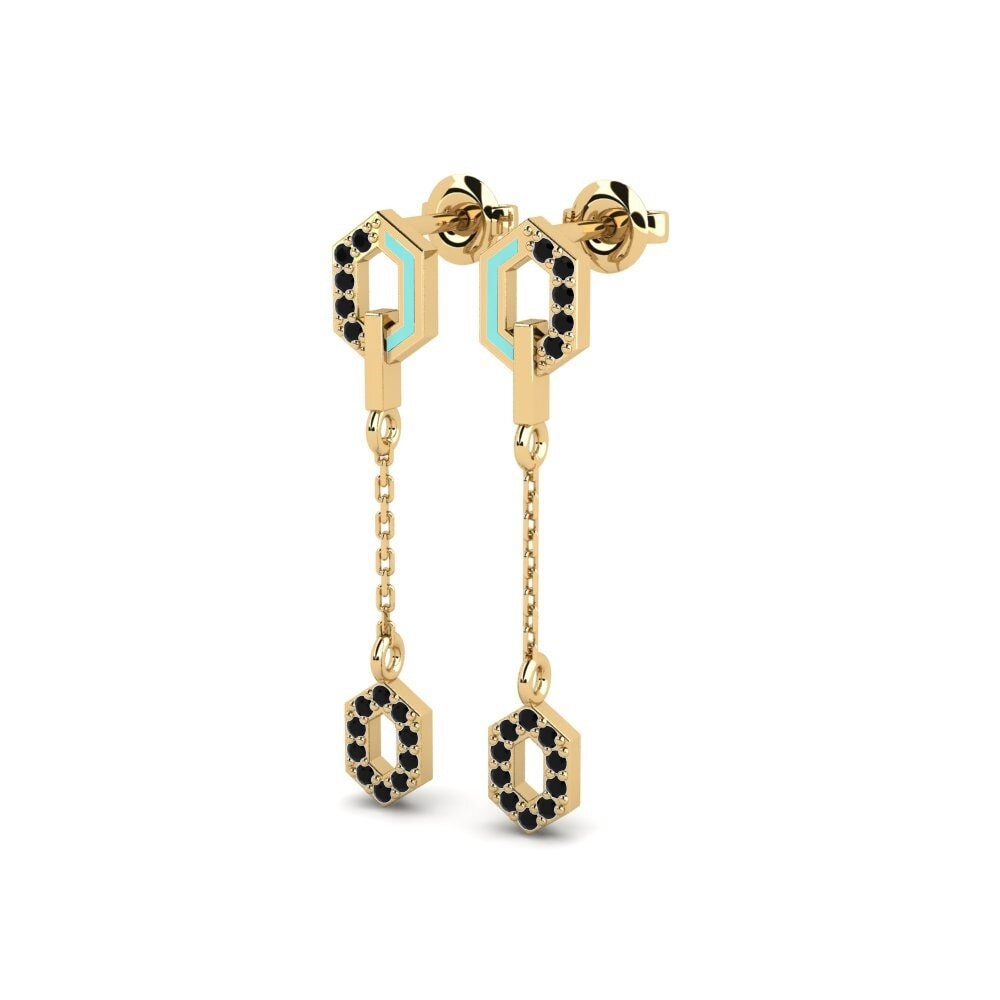 Black Onyx Women's Earring Gypsophila