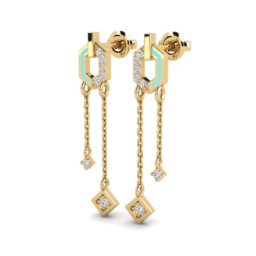 Diamond Women's Earring Helianthes