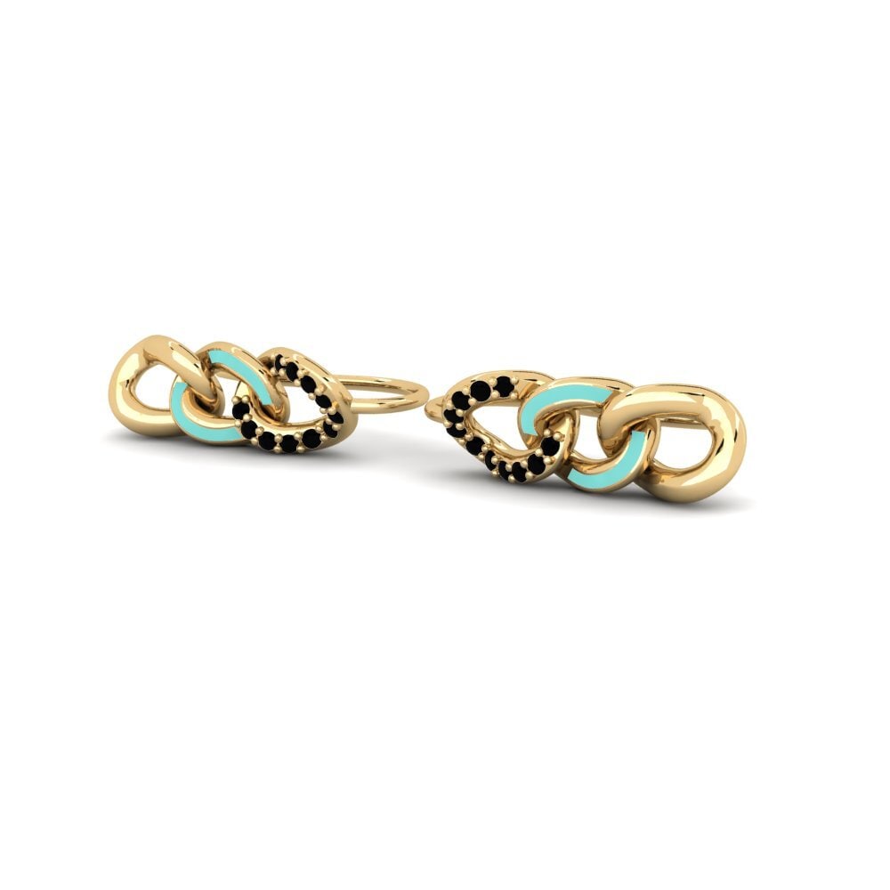 Black Onyx Women's Earring Koronga