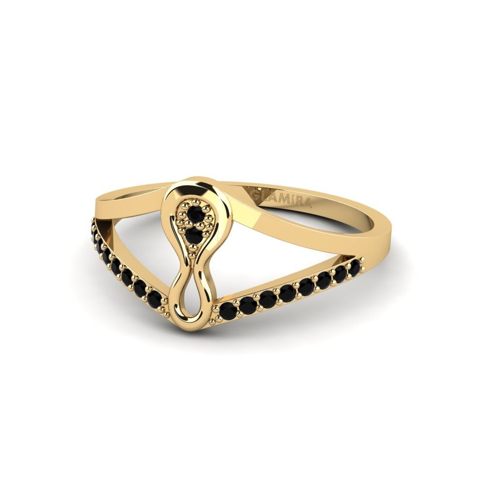 Black Onyx Ring Labara