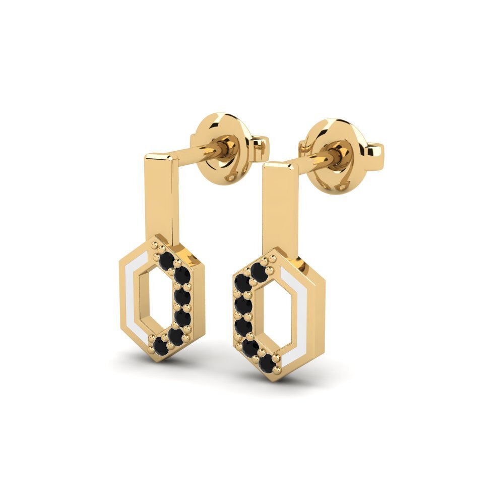 Black Onyx Women's Earring Lamium