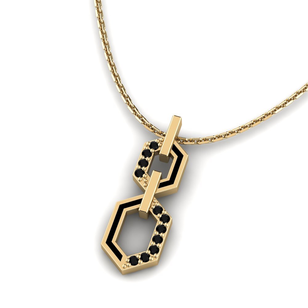 Black Onyx Women's Pendant Lebois