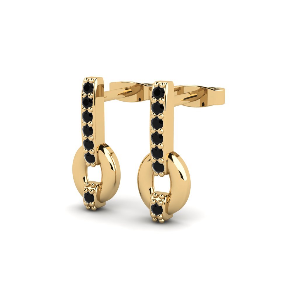 Black Onyx Women's Earring Nasmevka