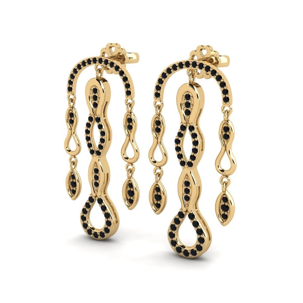 Black Onyx Women's Earring Nibulach