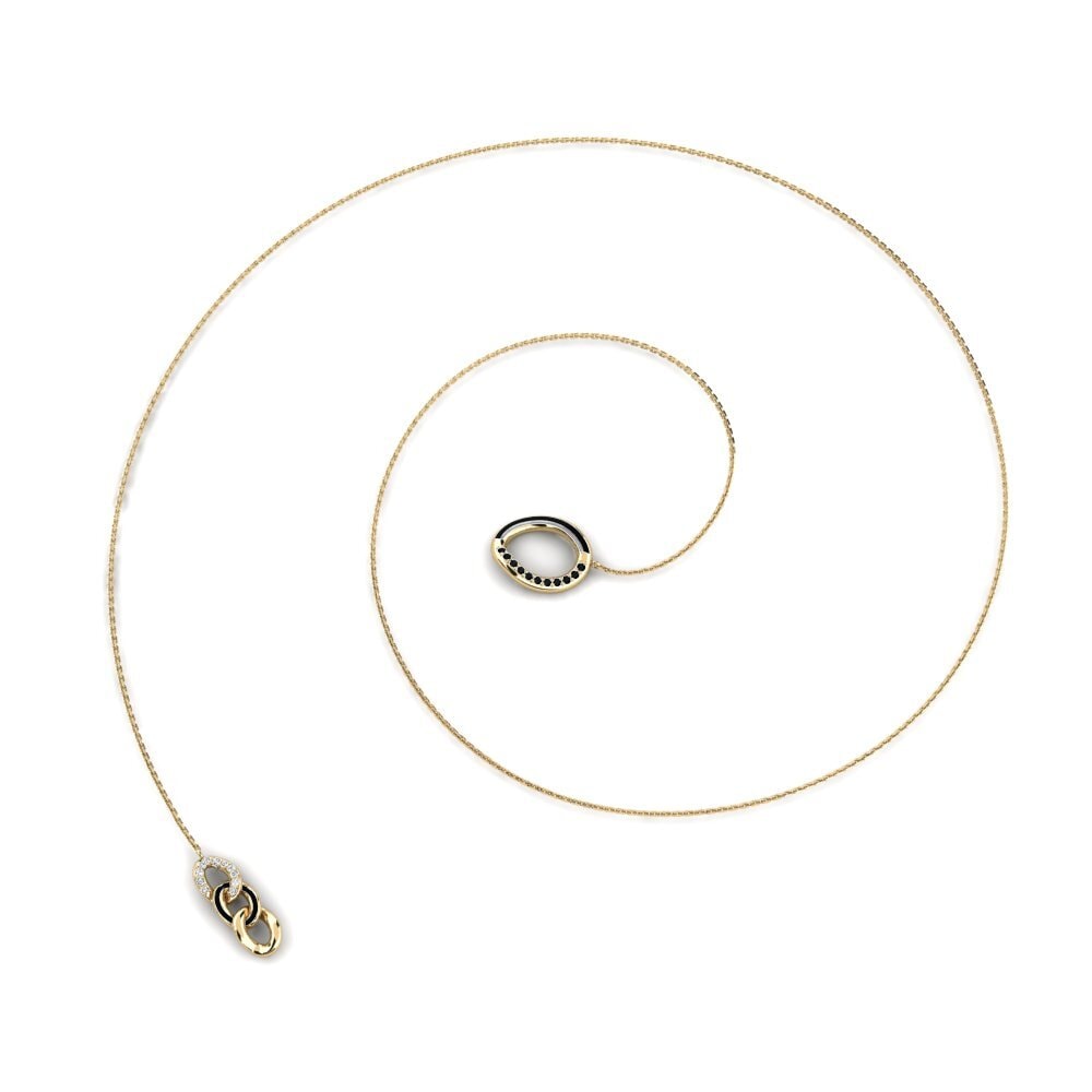 Black Onyx Women's Necklace Pammati
