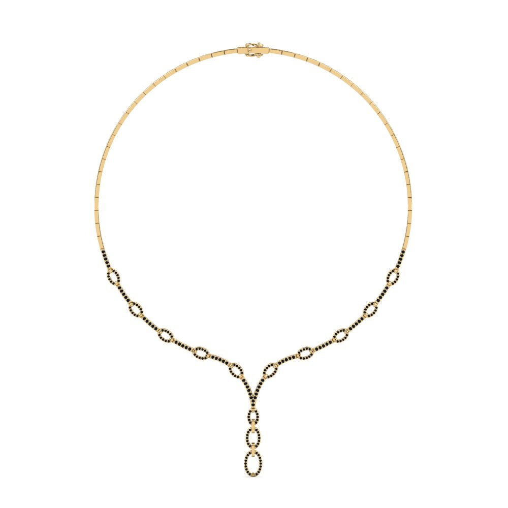 Black Onyx Collier Sorridi