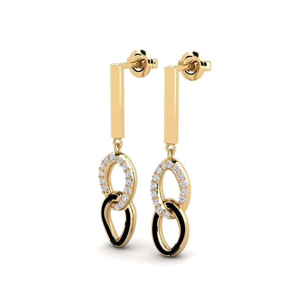 Diamond Women's Earring Tampilan