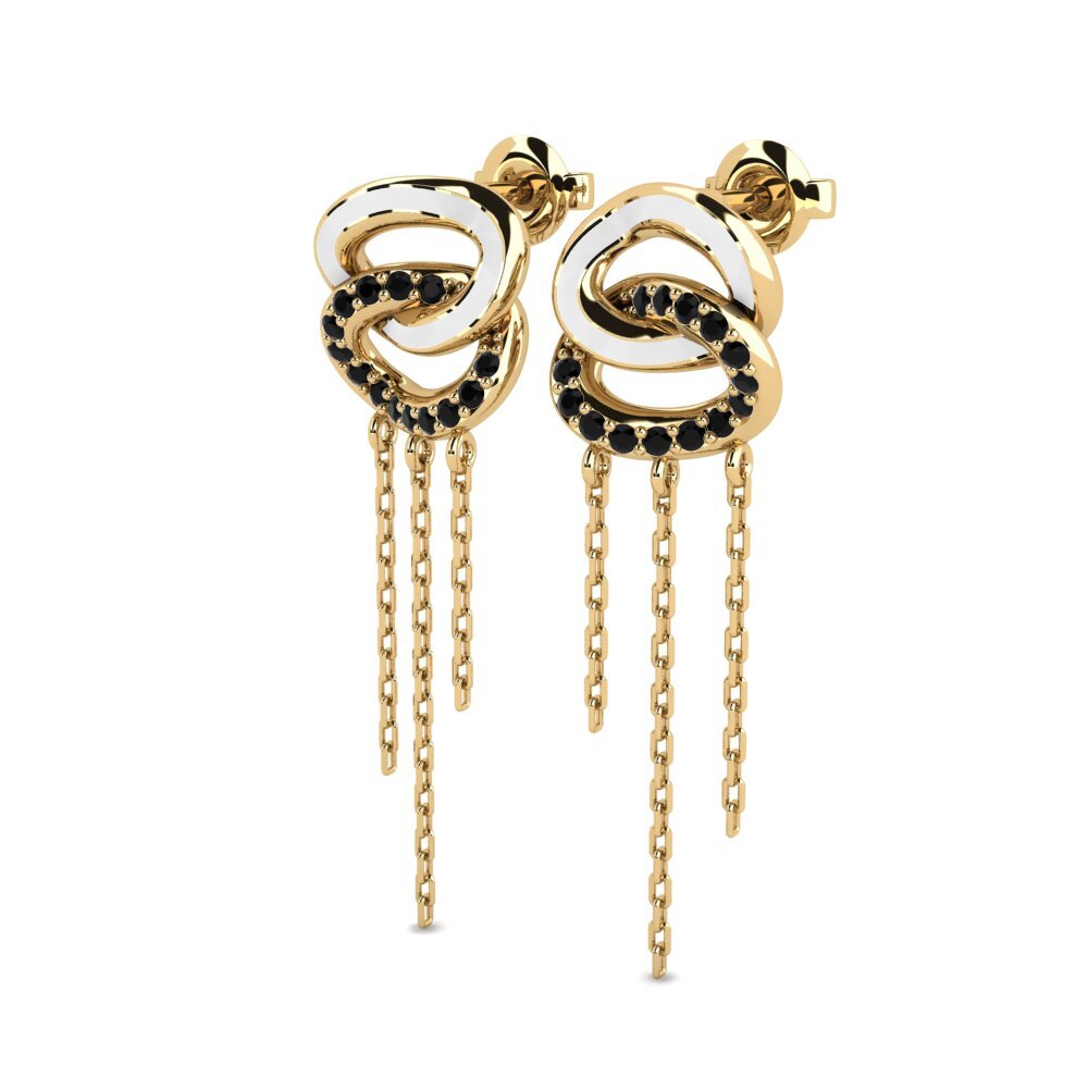 Black Onyx Women's Earring Udsigt