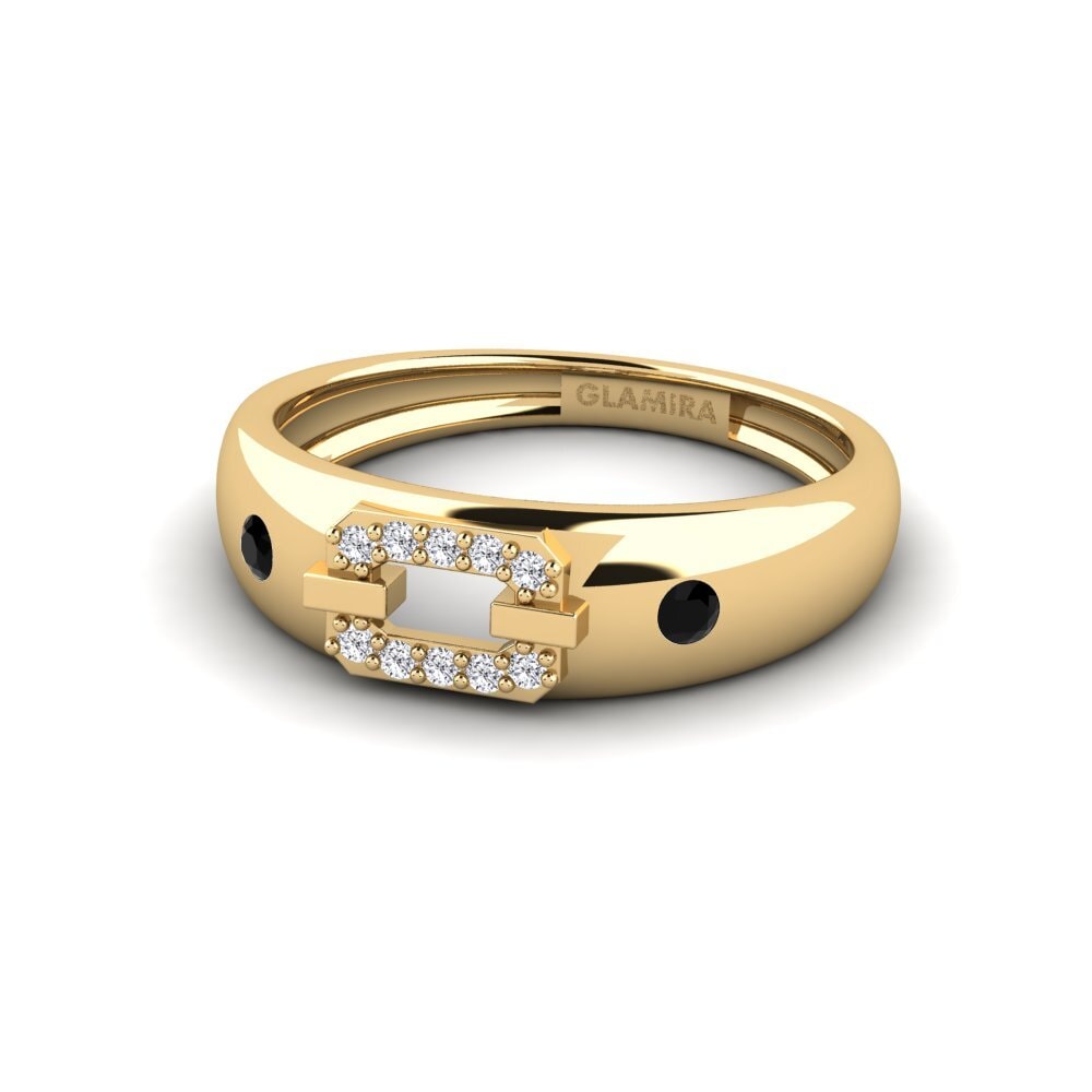 Zafiro negro Anillo Vavega