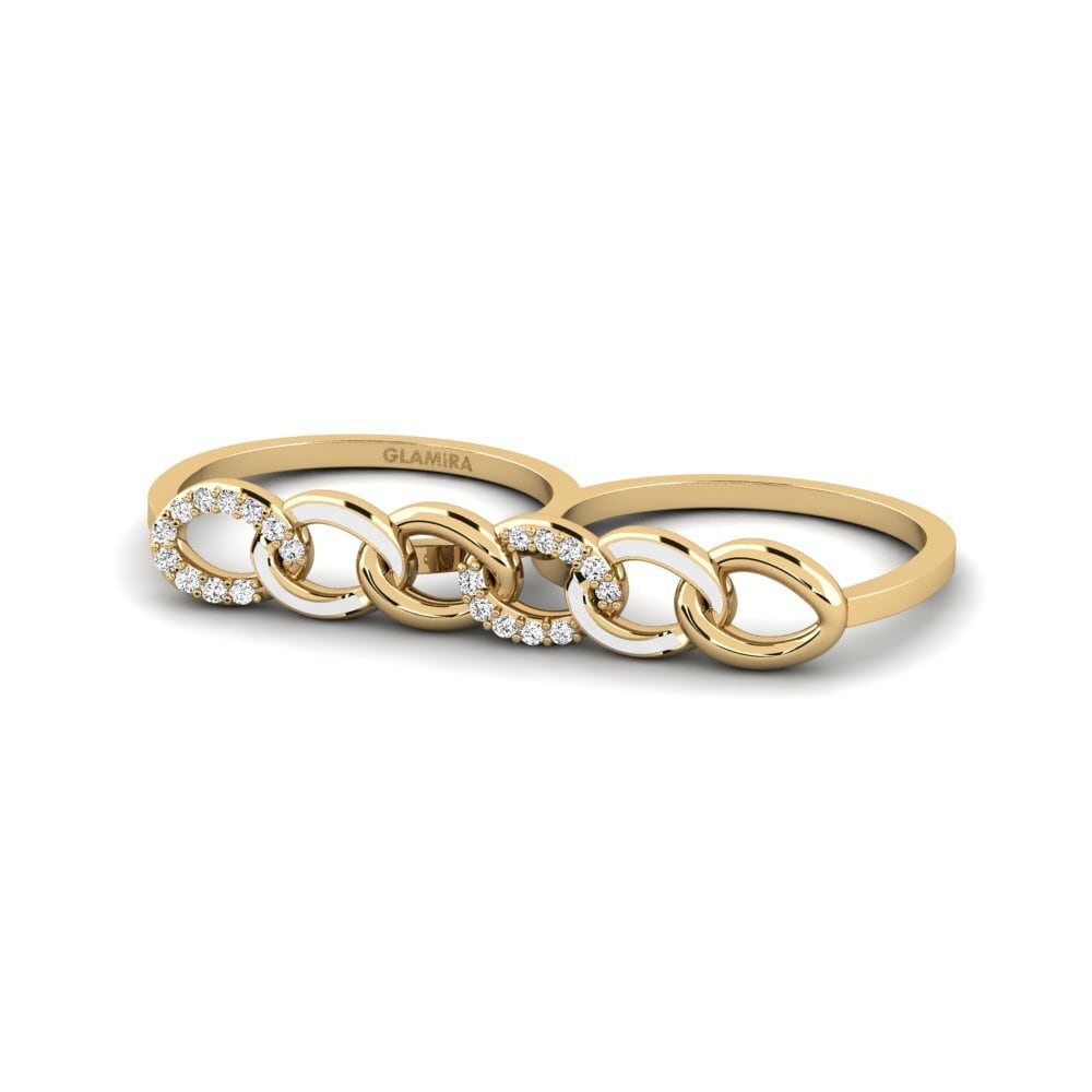 Moissanit Ring Zakuya