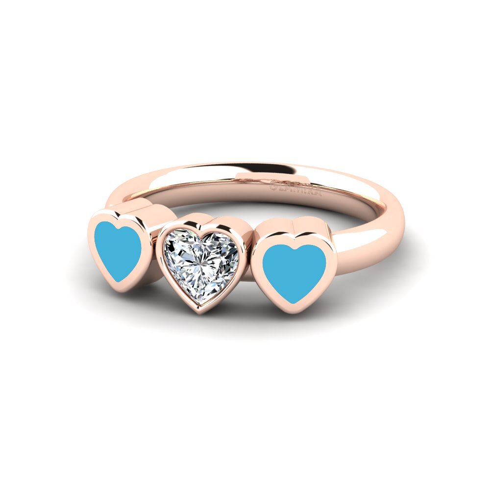 14ct Rose Gold Ring Esskop