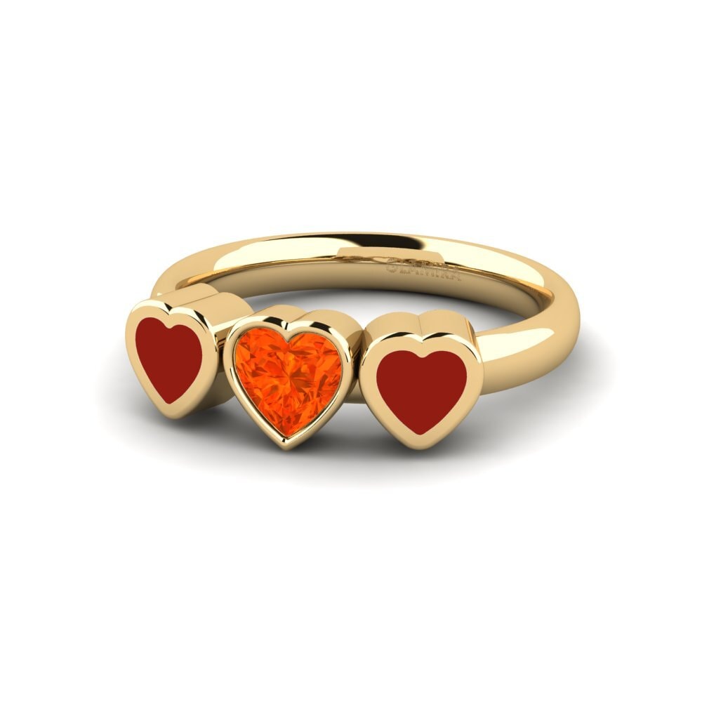 Feueropal Ring Esskop