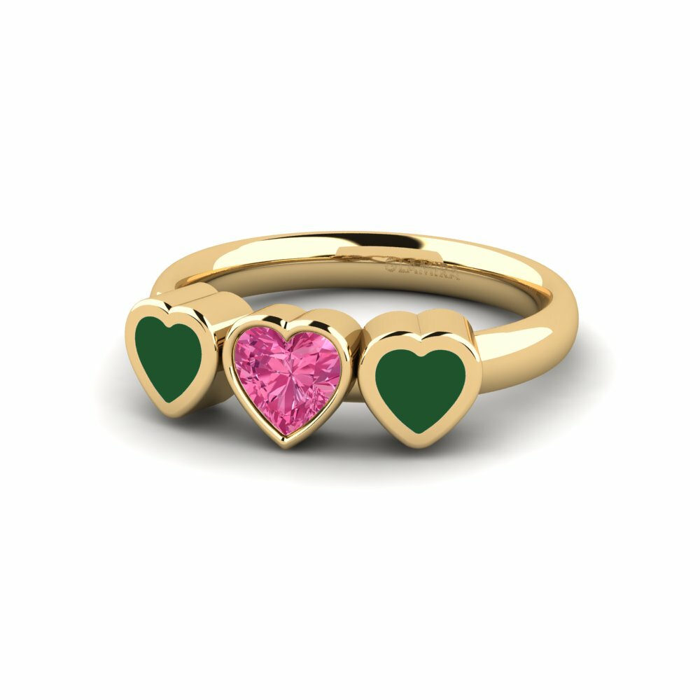 Tourmaline Rose Bague Esskop