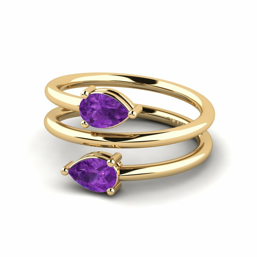 Améthyste Bague Omme